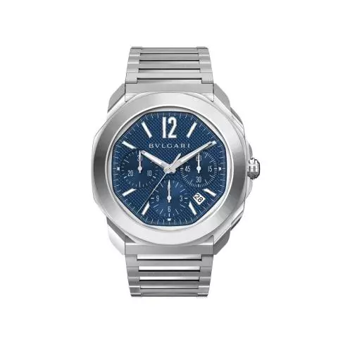 Bulgari octo roma blue new arrivals