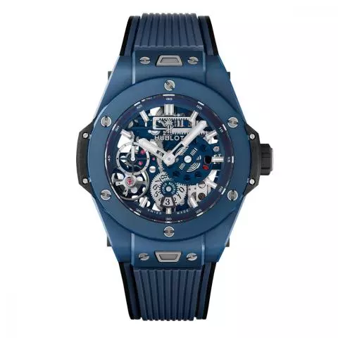 Hublot Big Bang Meca 10 Ceramic Blue 45mm Watch 414.EX.5123.RX