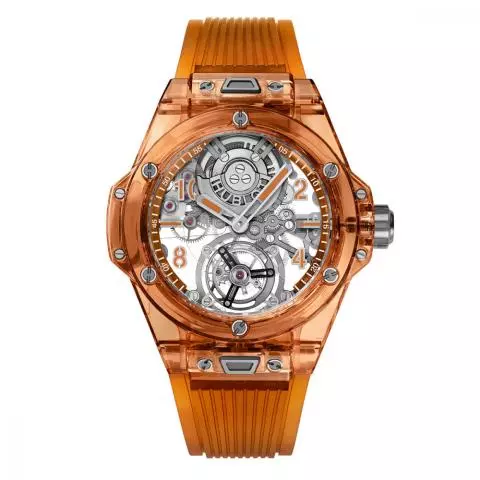 Hublot big bang tourbillon automatic orange sapphire sale