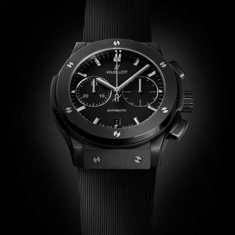 Black hublot watch price top