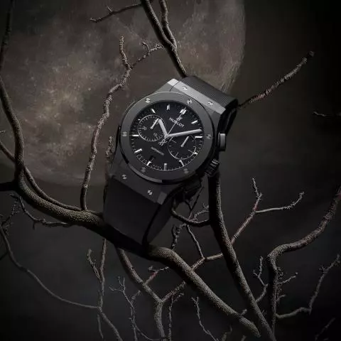 Classic fusion chronograph black magic top