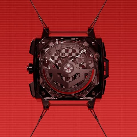Tag heuer dual display watch top