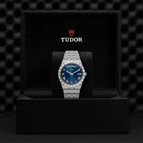 Royal blue mens watch sale