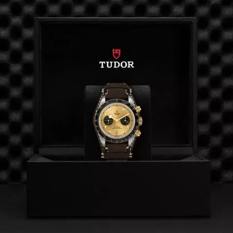 Tudor Black Bay Chrono S G Leather 41mm Watch M79363N 0008