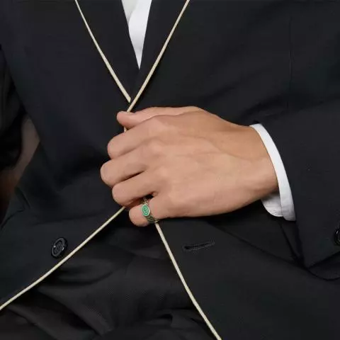 Gucci emerald ring store