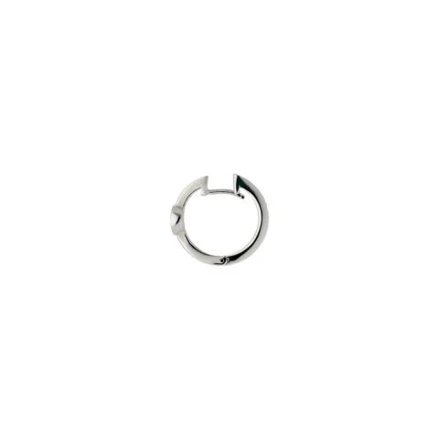 Gucci hoop earrings silver shop