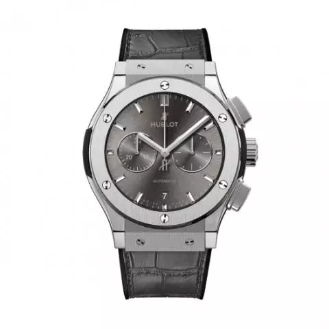 Hublot Classic Fusion Racing Grey Chronograph Titanium 42mm Watch 541.NX.7070.LR