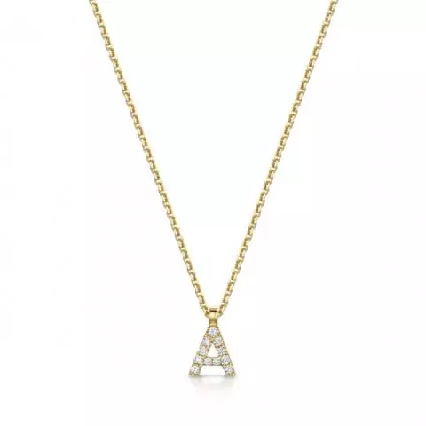 Diamond letter pendant necklace online