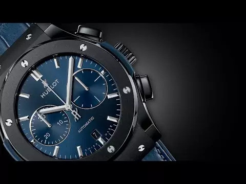 Hublot Classic Fusion Ceramic Blue Chronograph 45mm Watch
