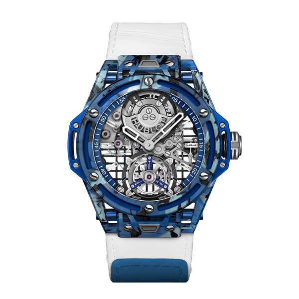 Hublot Big Bang Tourbillon Novak Djokovic Goat Edition Blue
