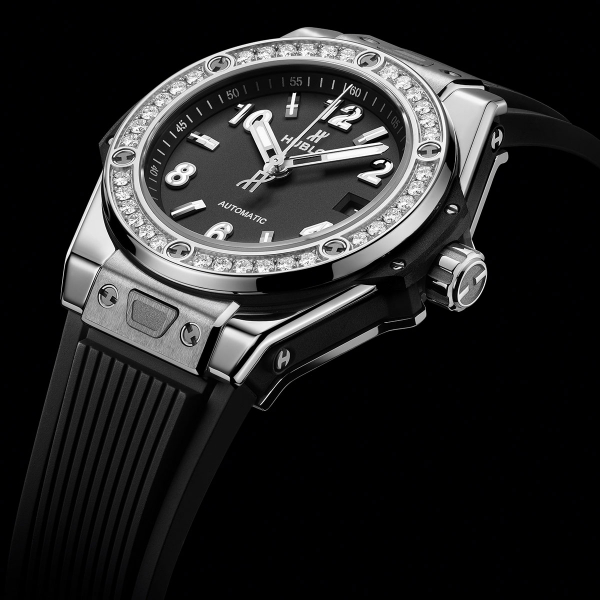 Hublot Big Bang One Click Steel Diamond 33mm Watch 485.SX.1170.RX.1204