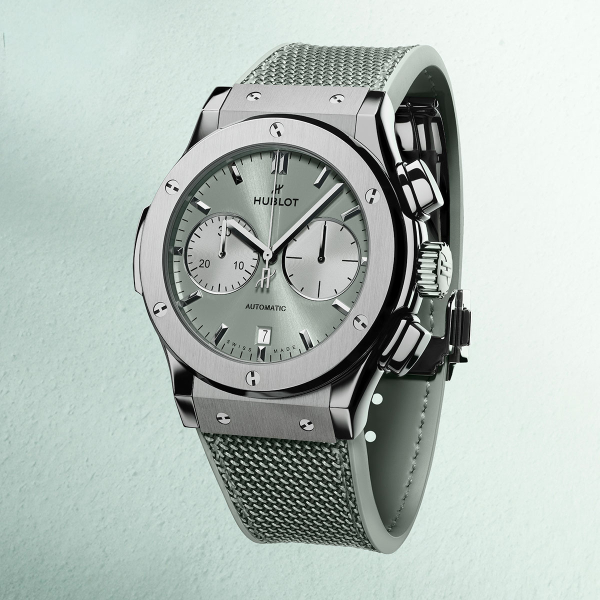 Hublot Classic Fusion Chronograph Titanium Sage Green