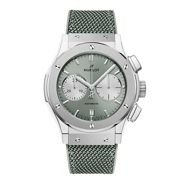 Hublot Classic Fusion Chronograph Titanium Sage Green