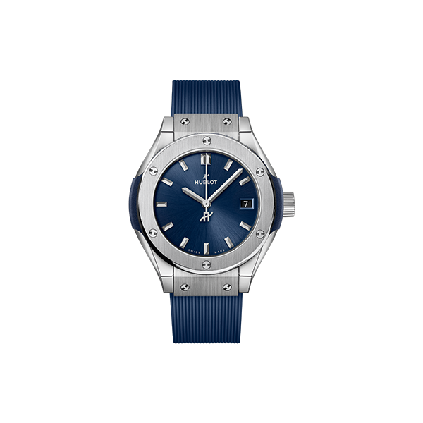Hublot Classic Fusion Titanium Blue 29mm Watch