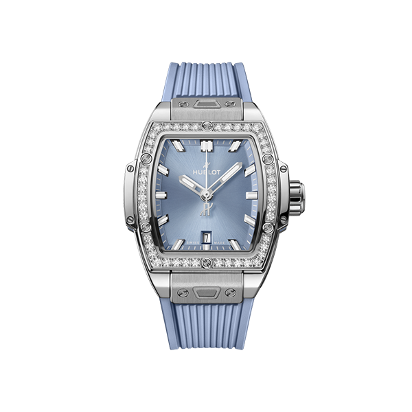 Hublot Spirit of Big Bang Steel Coal Blue Diamonds
