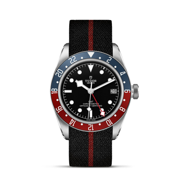 TUDOR Black Bay GMT Fabric Strap Watch M79830RB