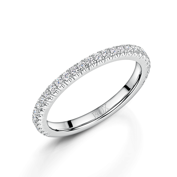 ROX Love Brilliant Cut Diamond Wedding Ring 