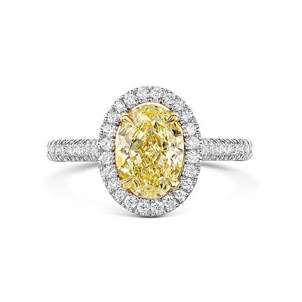 Yellow Diamond Ring - Etsy