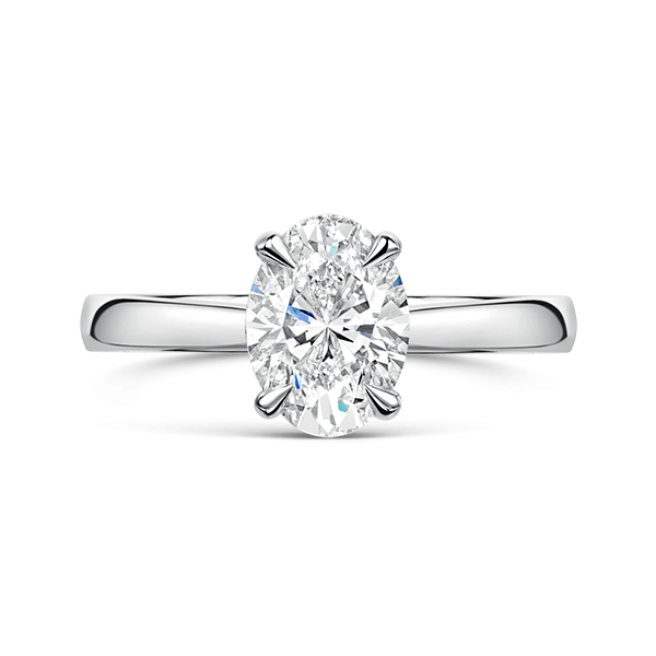 ROX Honour Oval Solitaire Diamond Ring 1.51cts