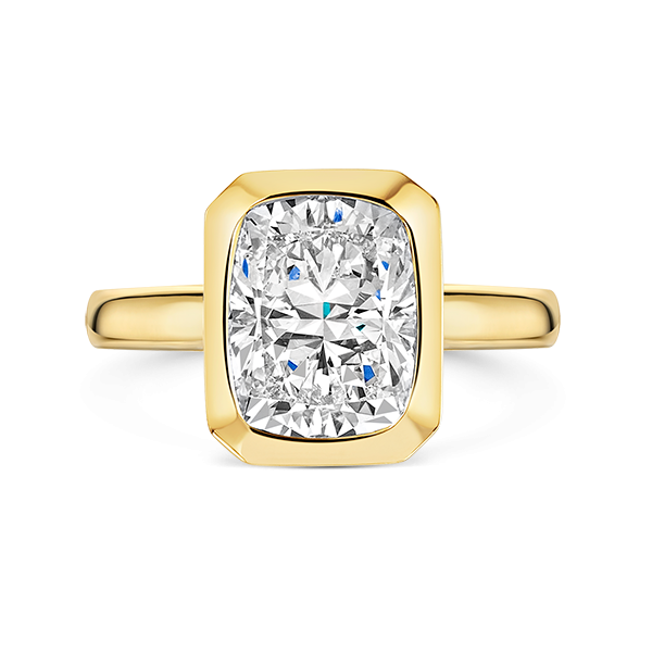 Nova Lab Grown Diamond Cushion Cut Ring 3.05cts