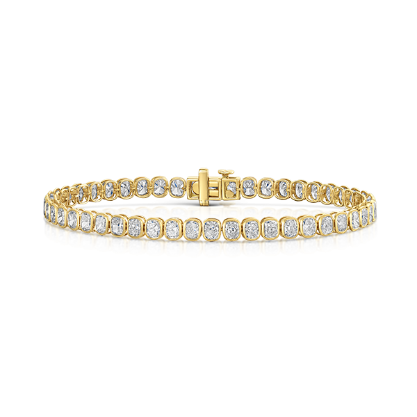 Nova Cushion Cut Lab Grown Diamond Bracelet 7.77cts