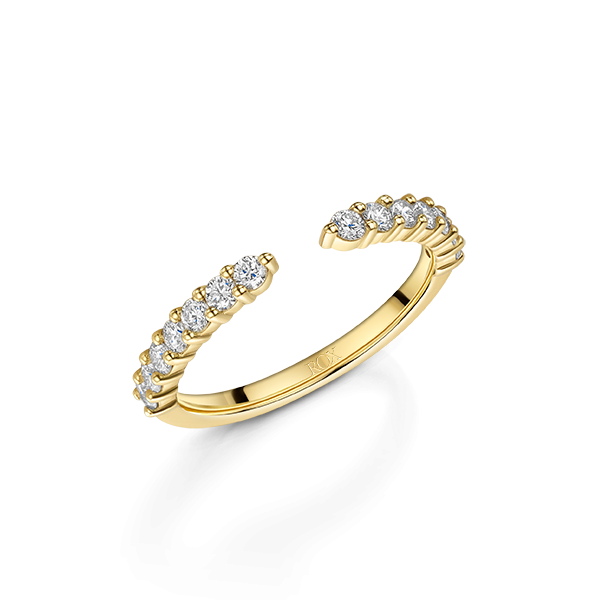 ROX Honour Stacking Natural Diamond Wedding Band