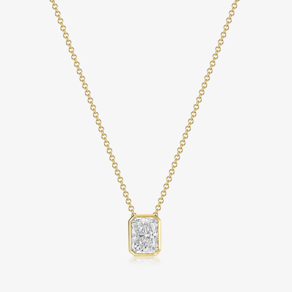 Nova Radiant Cut Lab Grown Diamond Necklace