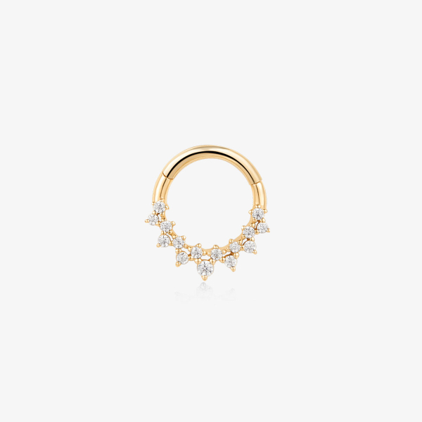 M ROX Cuff Lab Diamond Earring
