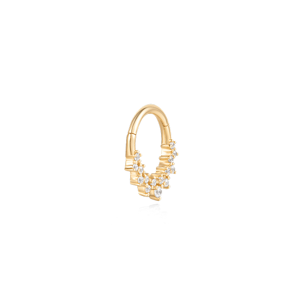 M ROX Cuff Lab Diamond Earring