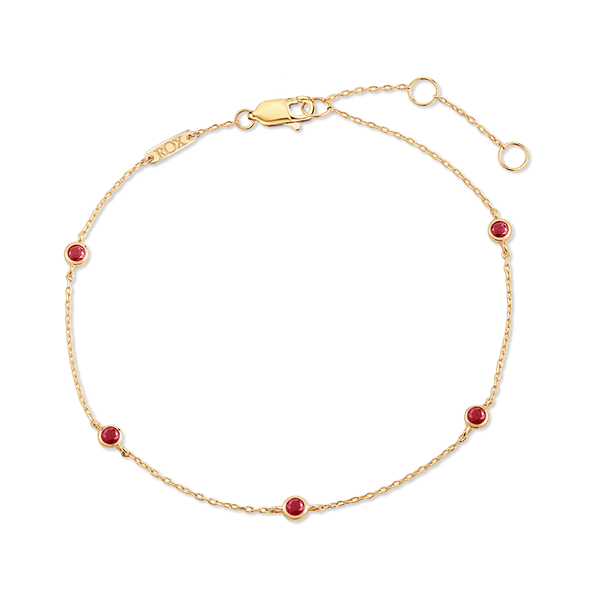 M ROX Garnet Bracelet