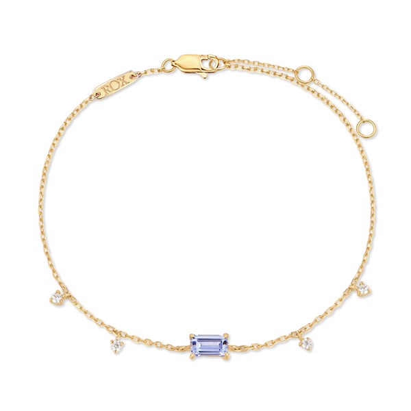 M ROX Lab Sapphire & Lab Grown Diamond Bracelet