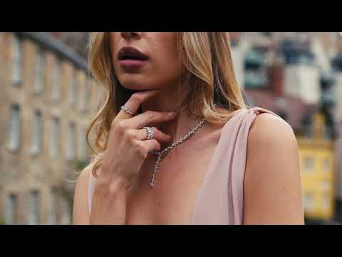 ROX Cascade Diamond Drop Necklace