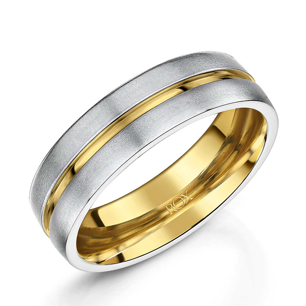 Our Ring for Viggo, White Gold or Platinum & Yellow Gold – Jens Hansen