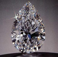 100.10CT PEAR CUT DIAMOND