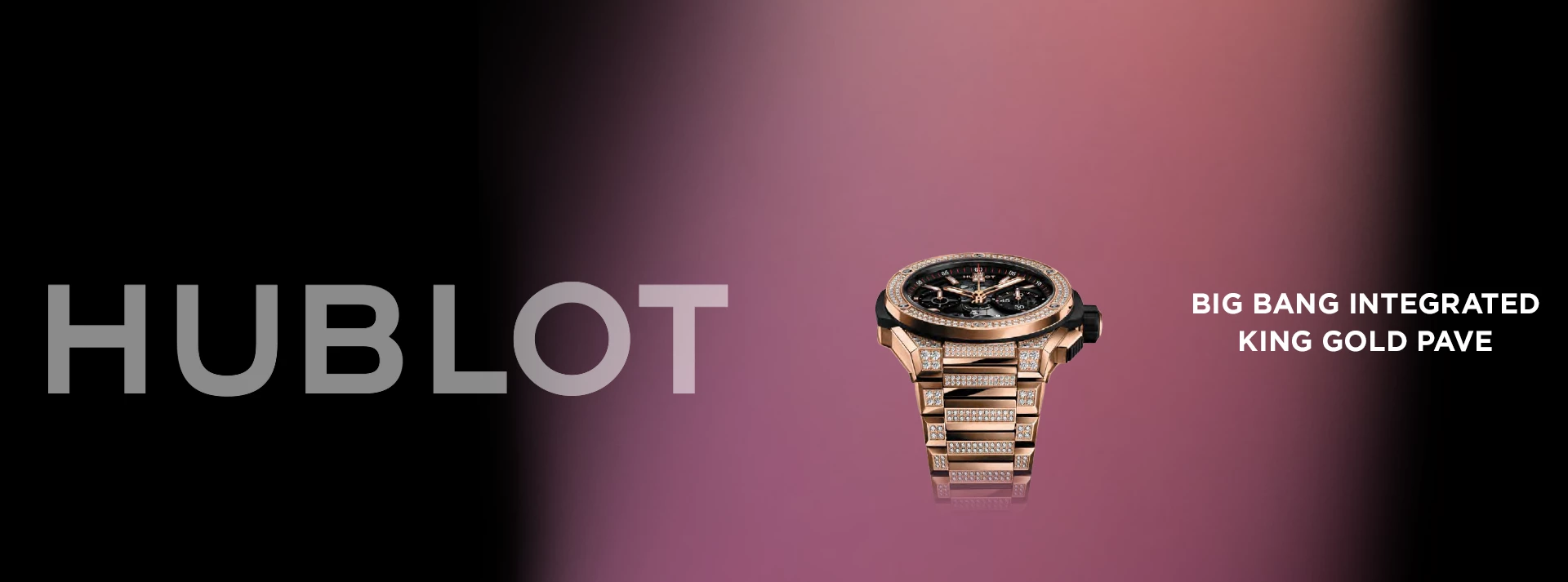Hublot Integrated Watches Banner