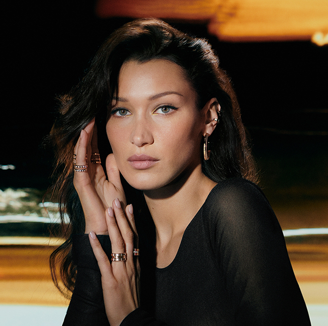 Image for Bella Hadid wearing chopard
